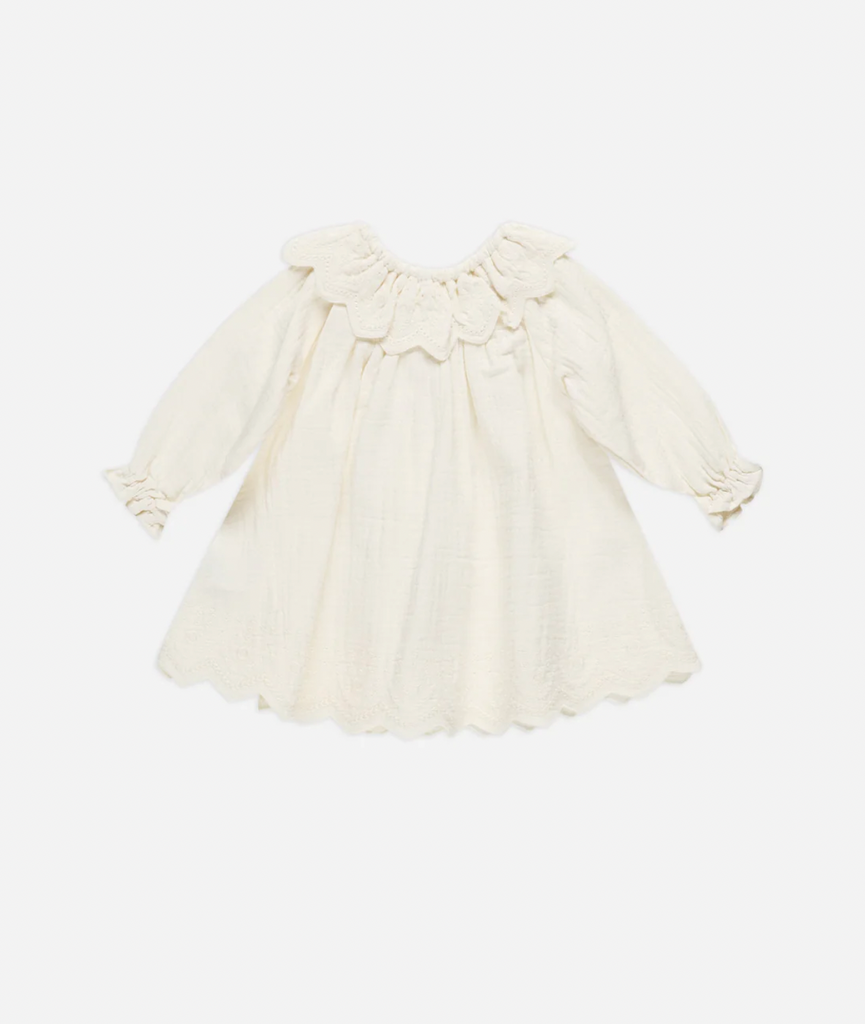 LONG SLEEVE ISLA DRESS | IVORY