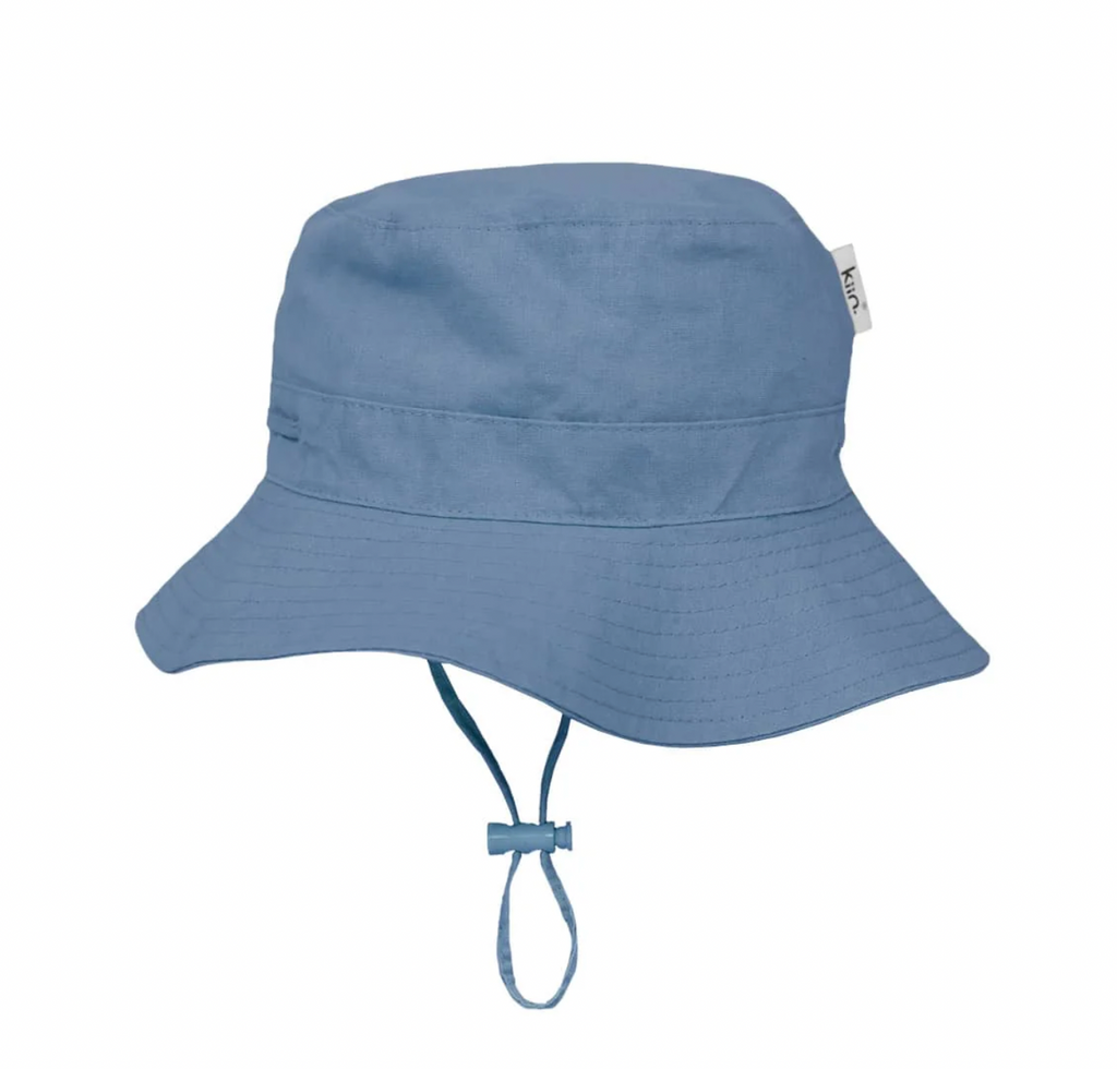 COTTON SUN HAT | BLUE SHADOW