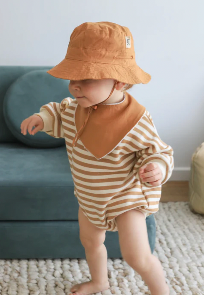 COTTON SUN HAT | TOFFEE