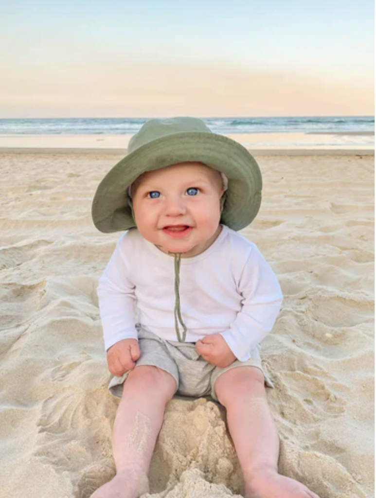 COTTON SUN HAT | EUCALYPTUS