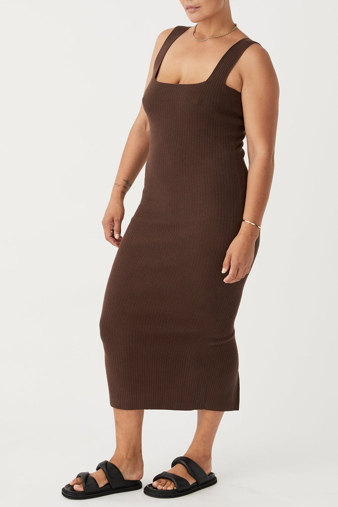 Tully Dress | Chocolate