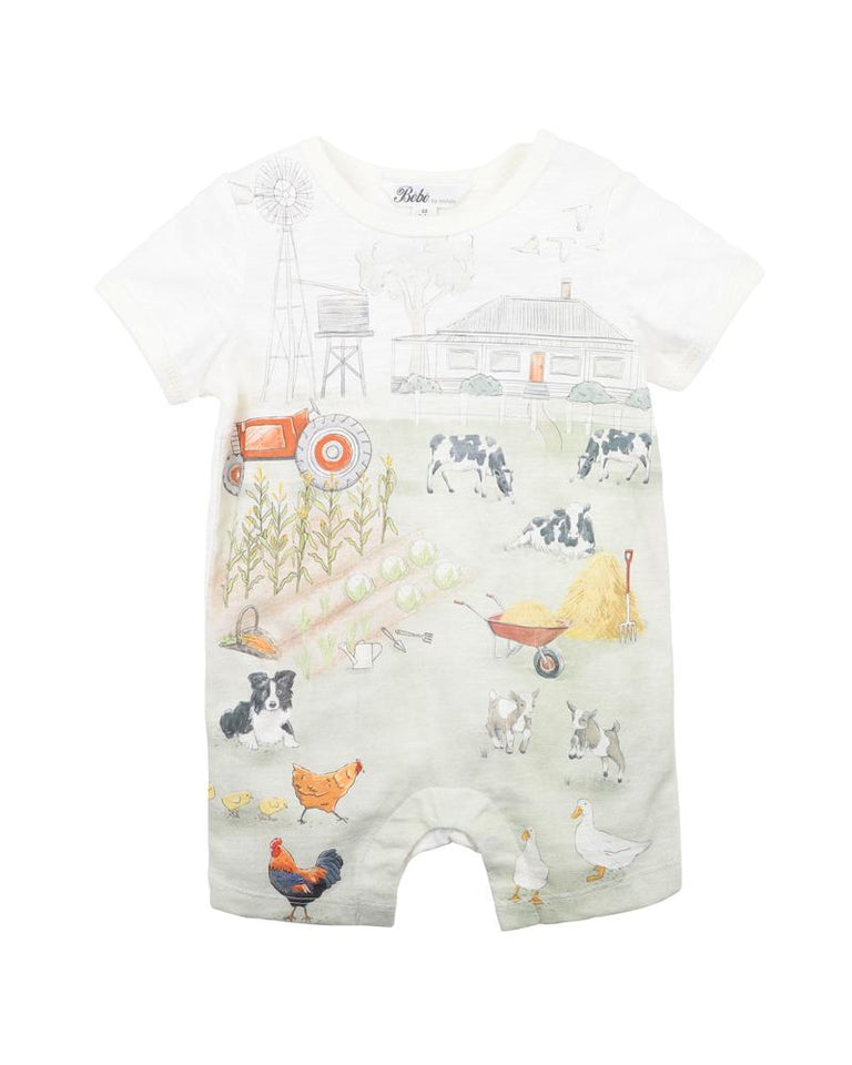 CHESTER FARM SS ROMPER