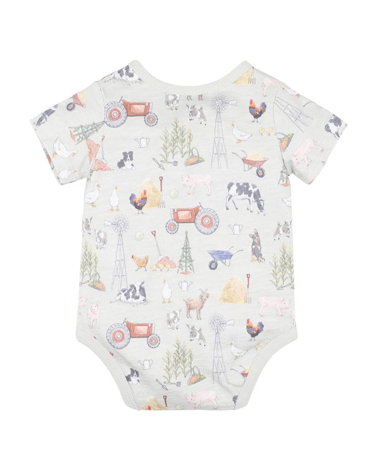 CHESTER PRINT BODYSUIT