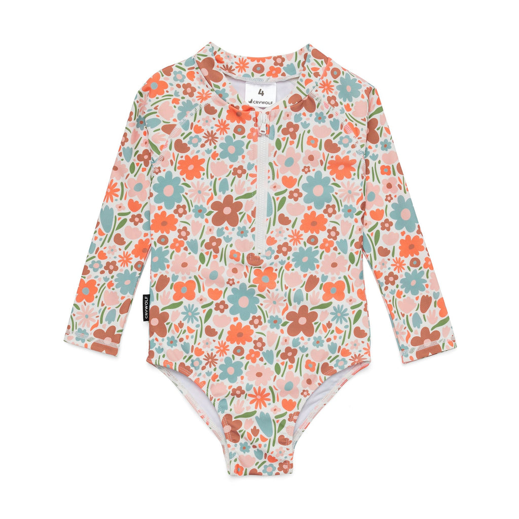 LONG SLEEVE SWIMSUIT | Flower Market