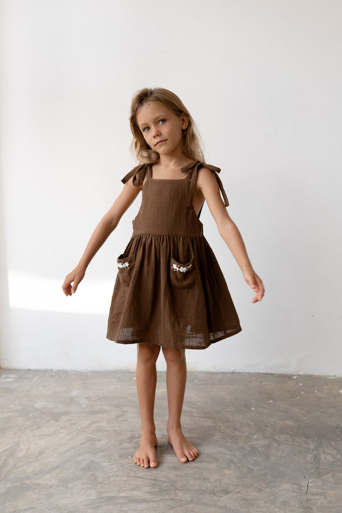 Luna Pinafore | Cocoa