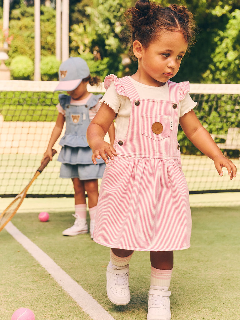 CANDY STRIPE PINAFORE