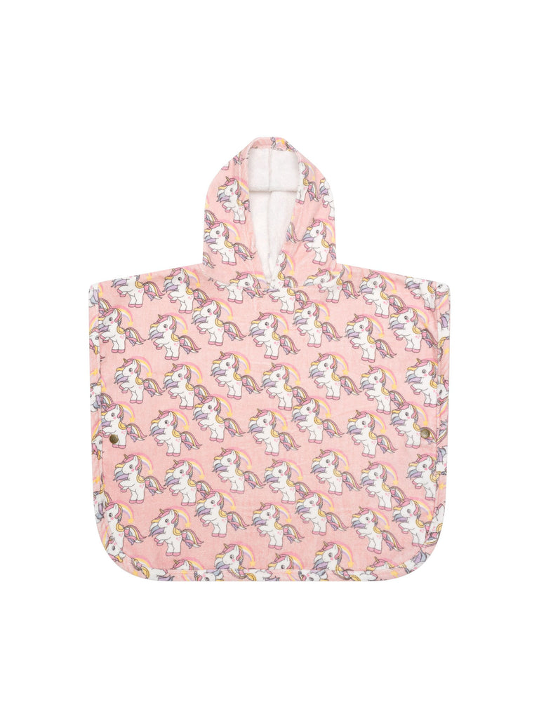 RAINBOW UNICORN SWIM PONCHO