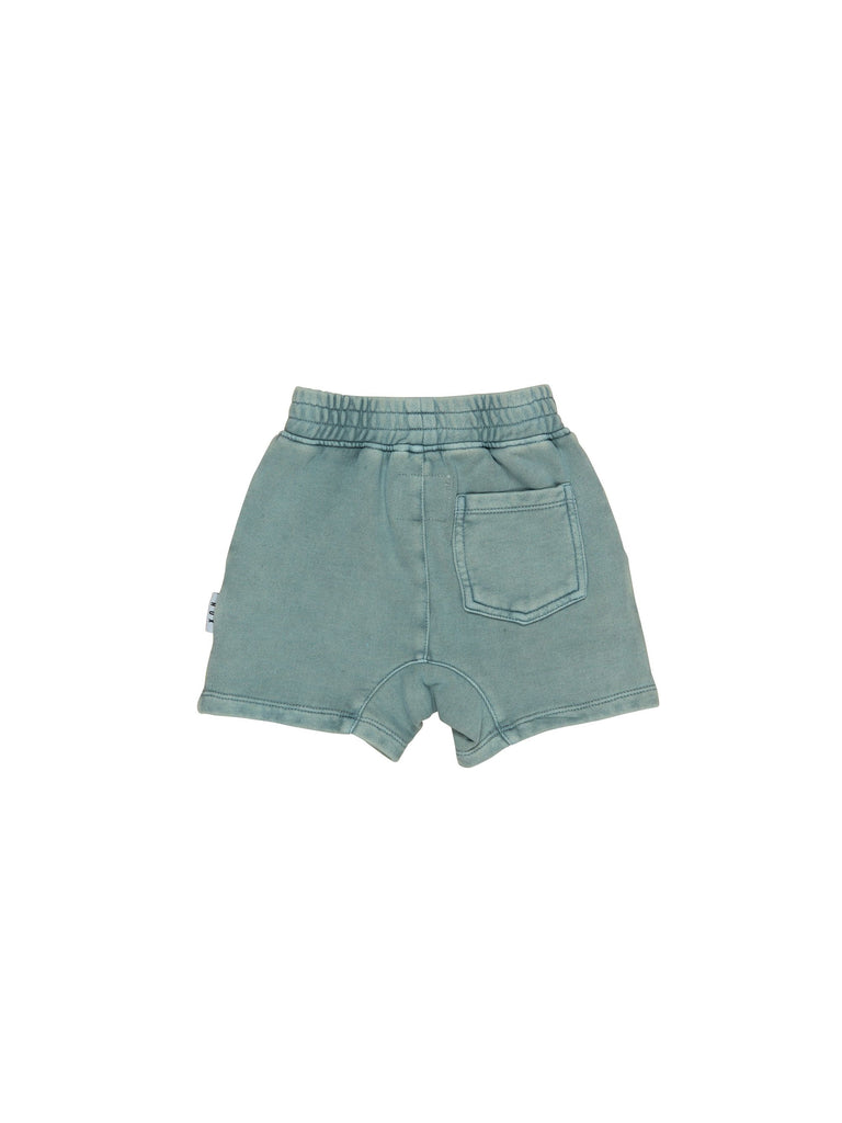 VINTAGE SLATE SLOUCH SHORTS