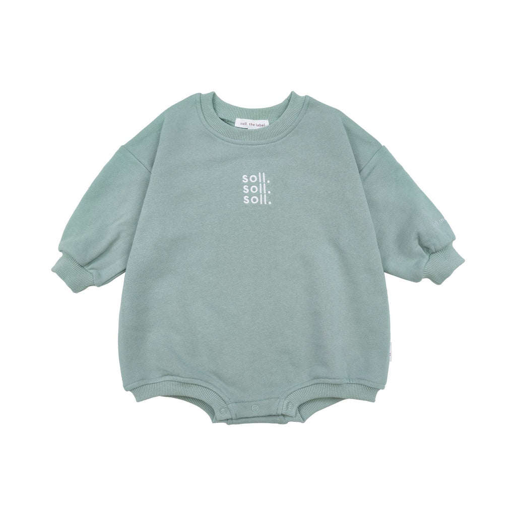 French Terry Onesie | Sage
