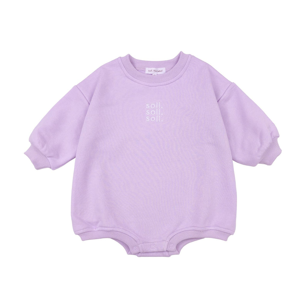 French Terry Onesie | Lilac