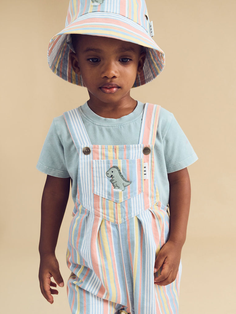 VINTAGE STRIPE OVERALL