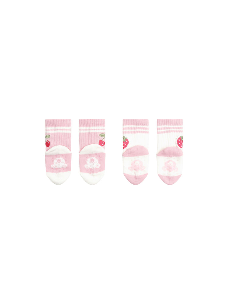 SPORTY FRUIT 2PK SOCKS