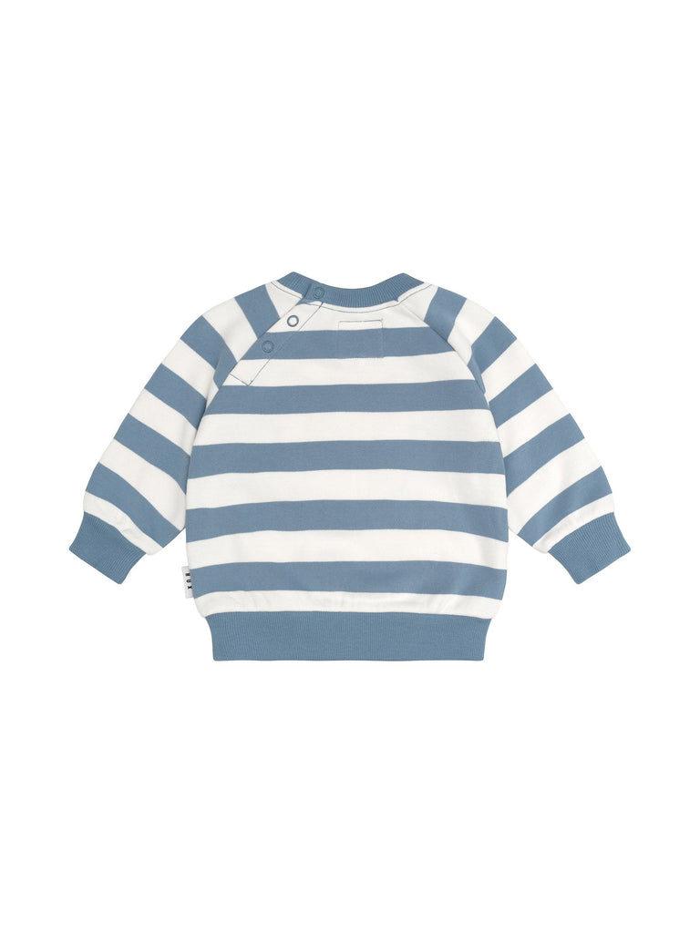 FURRY HUX STRIPE SWEATSHIRT