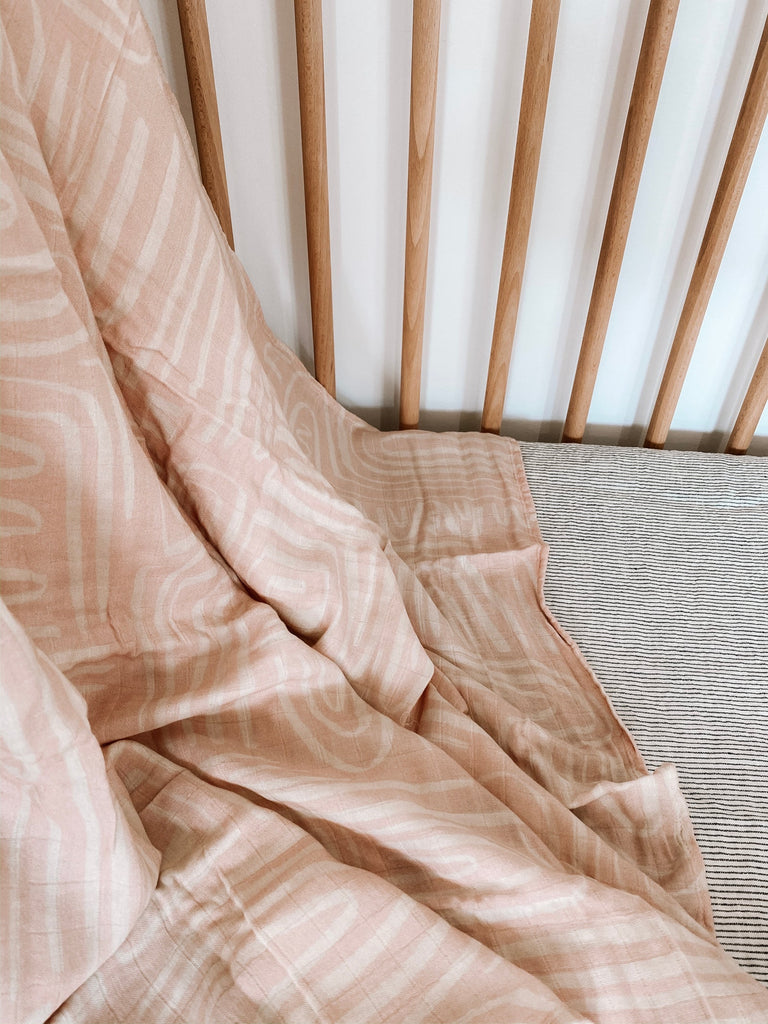 Bamboo Cotton Swaddle | Flow