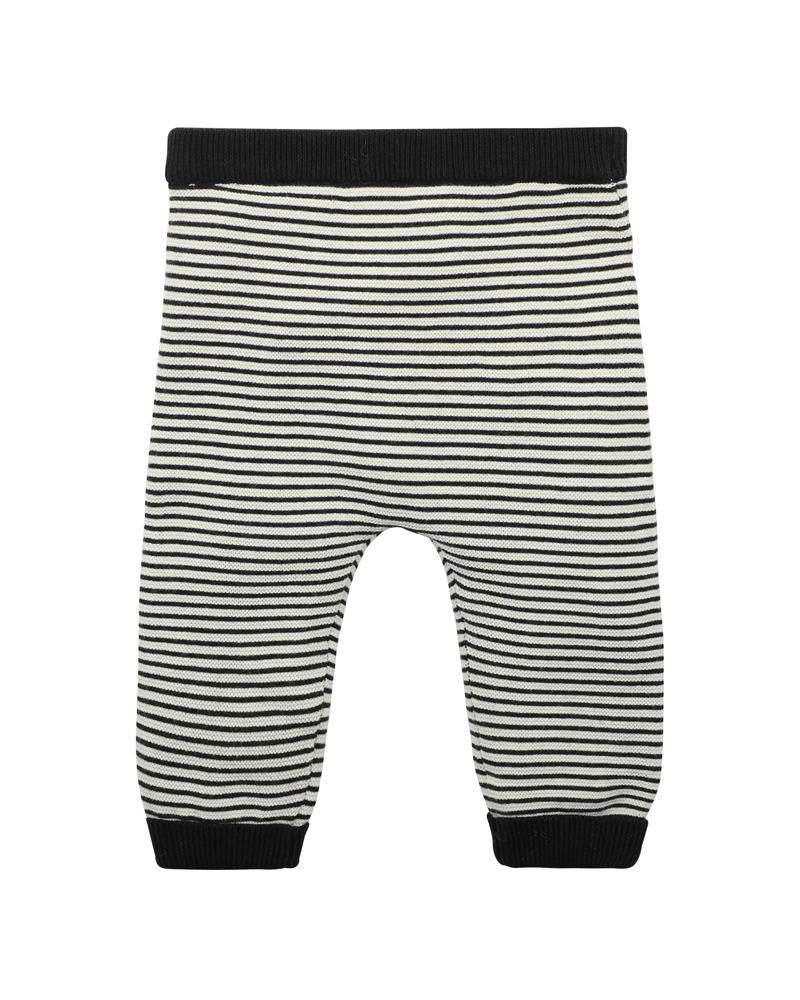 Angus Striped Knitted Leggings