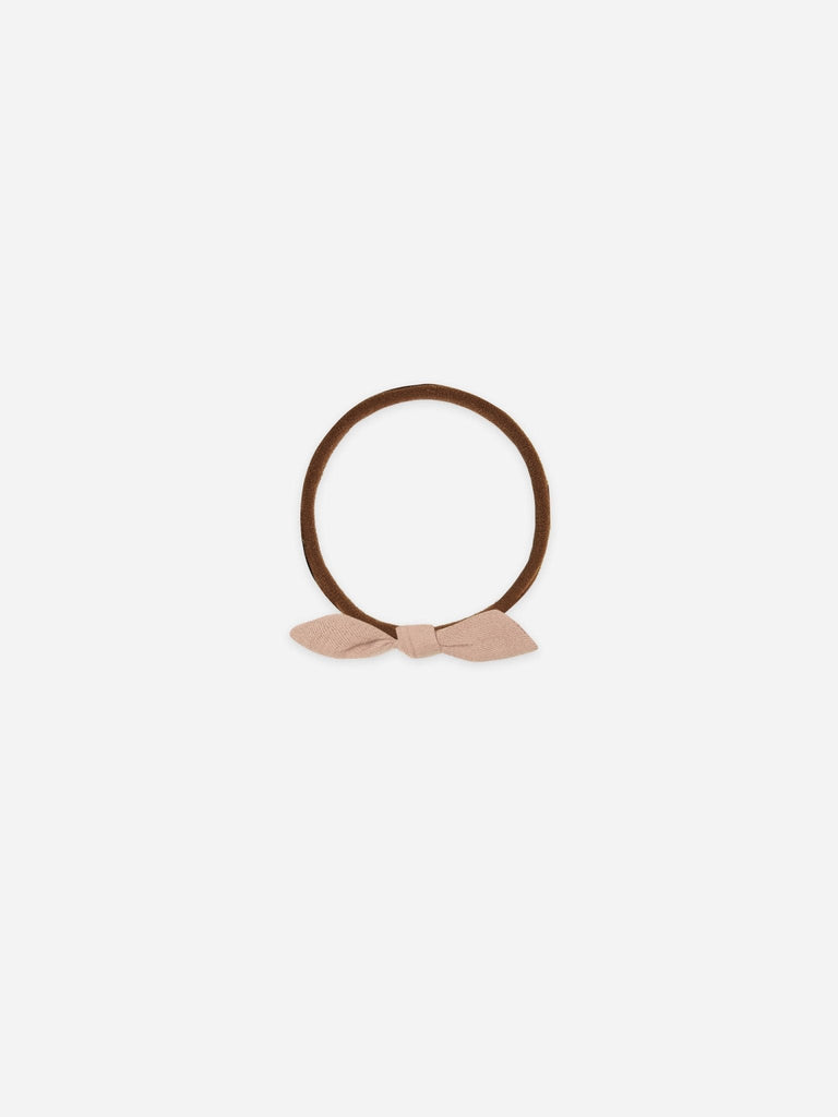 little knot headband | apricot - brown
