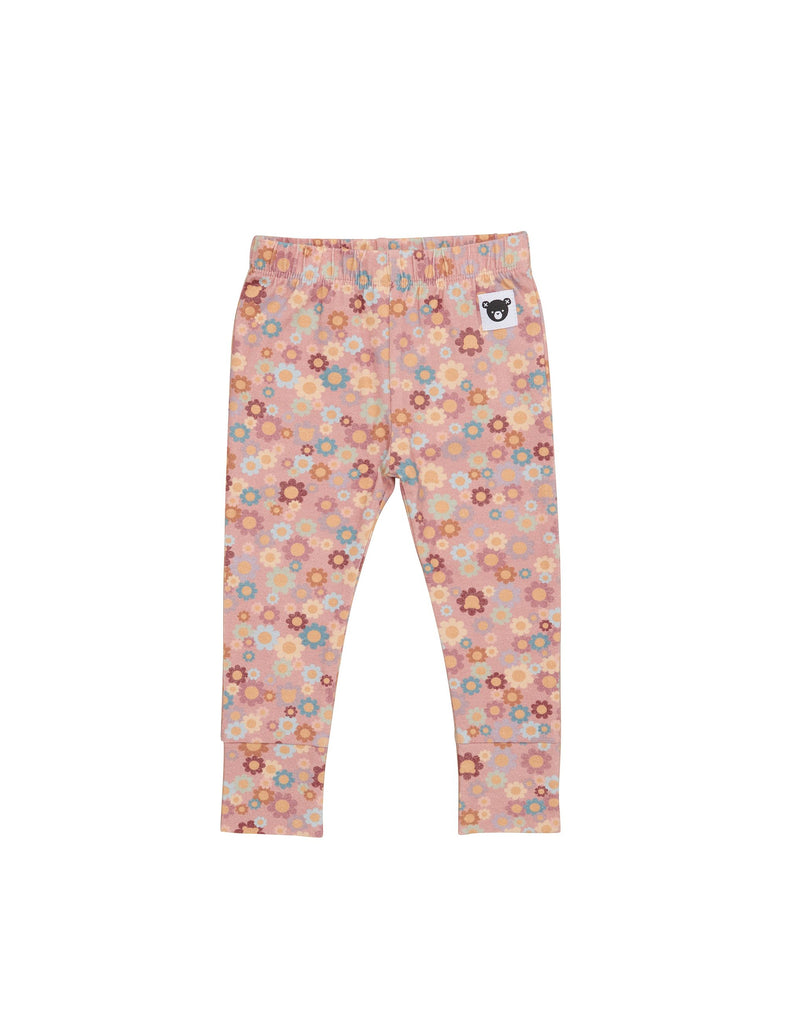 RAINBOW FLOWER BEAR LEGGING